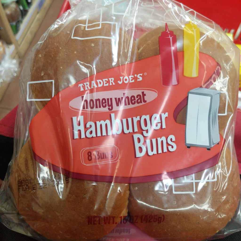 Trader Joe's Honey Wheat Hamburger Buns (8 Count) We'll Get The Food