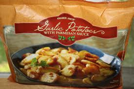 Trader Joe's Garlic Potatoes (w/ Parmesan Sauce, Frozen)