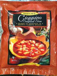 Trader Joe's Cioppino Seafood Stew (A Blend of Seafood in a Hearty Tomato Sauce) (Frozen)