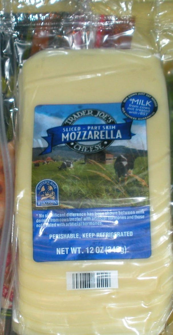 Trader Joe's Sliced Mozzarella Cheese