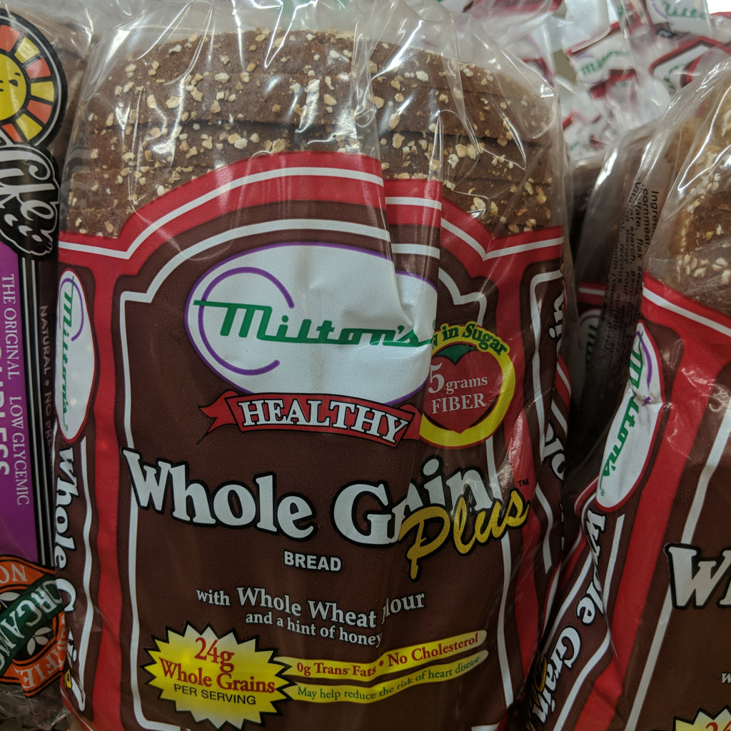 Milton's Whole Grain Bread We'll Get The Food