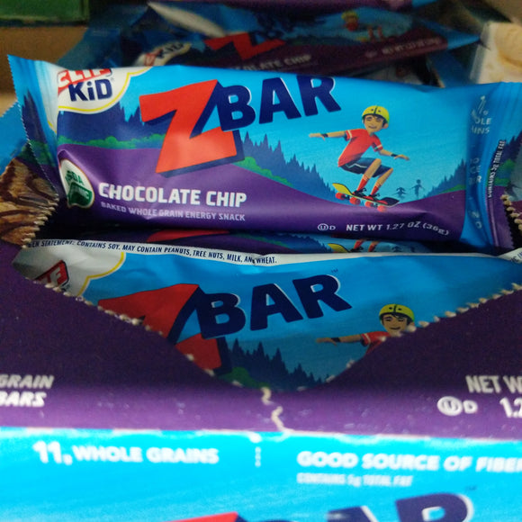 Organic Clif Kid Z Bar (Chocolate Chip)