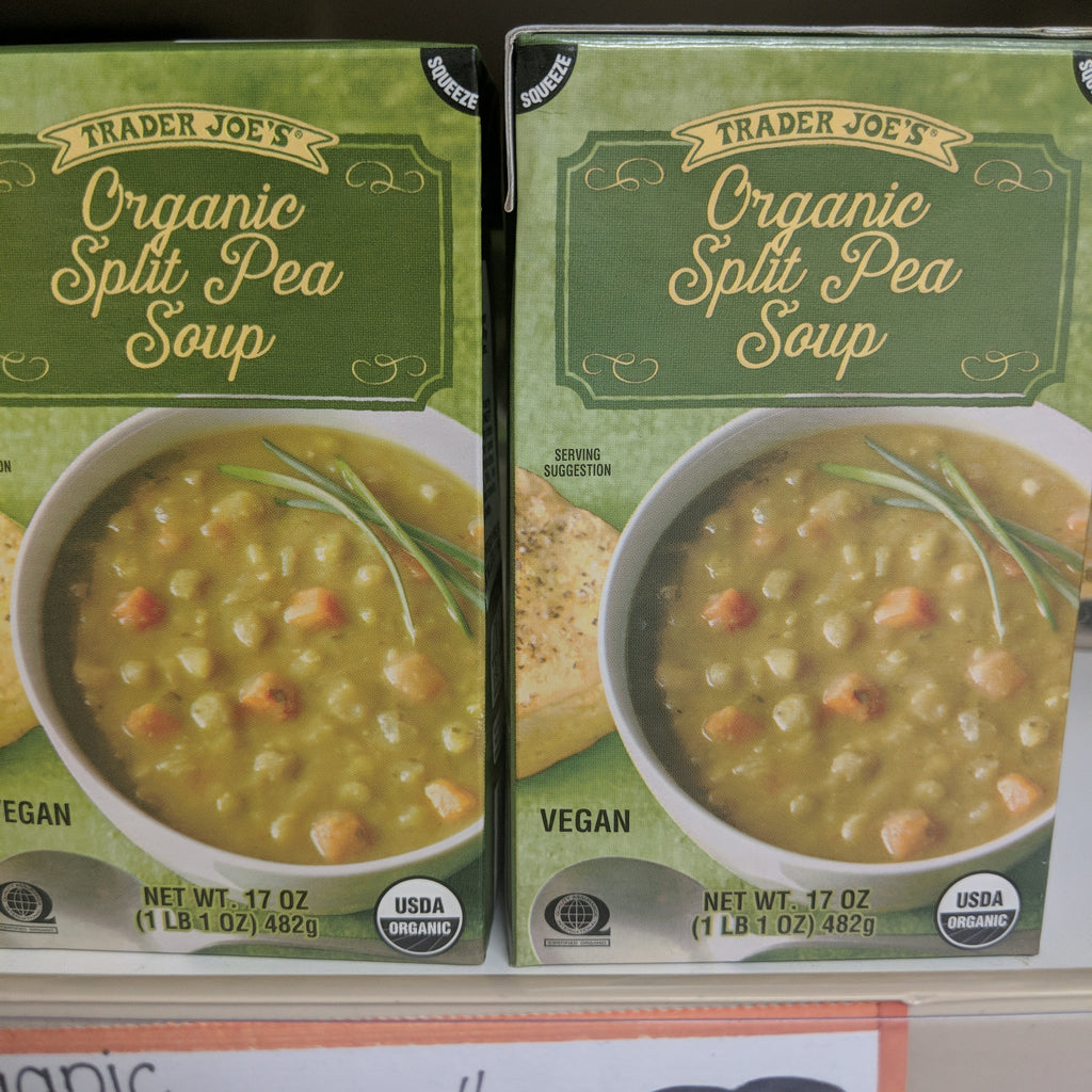 Trader Joe's Organic Split Pea Soup We'll Get The Food