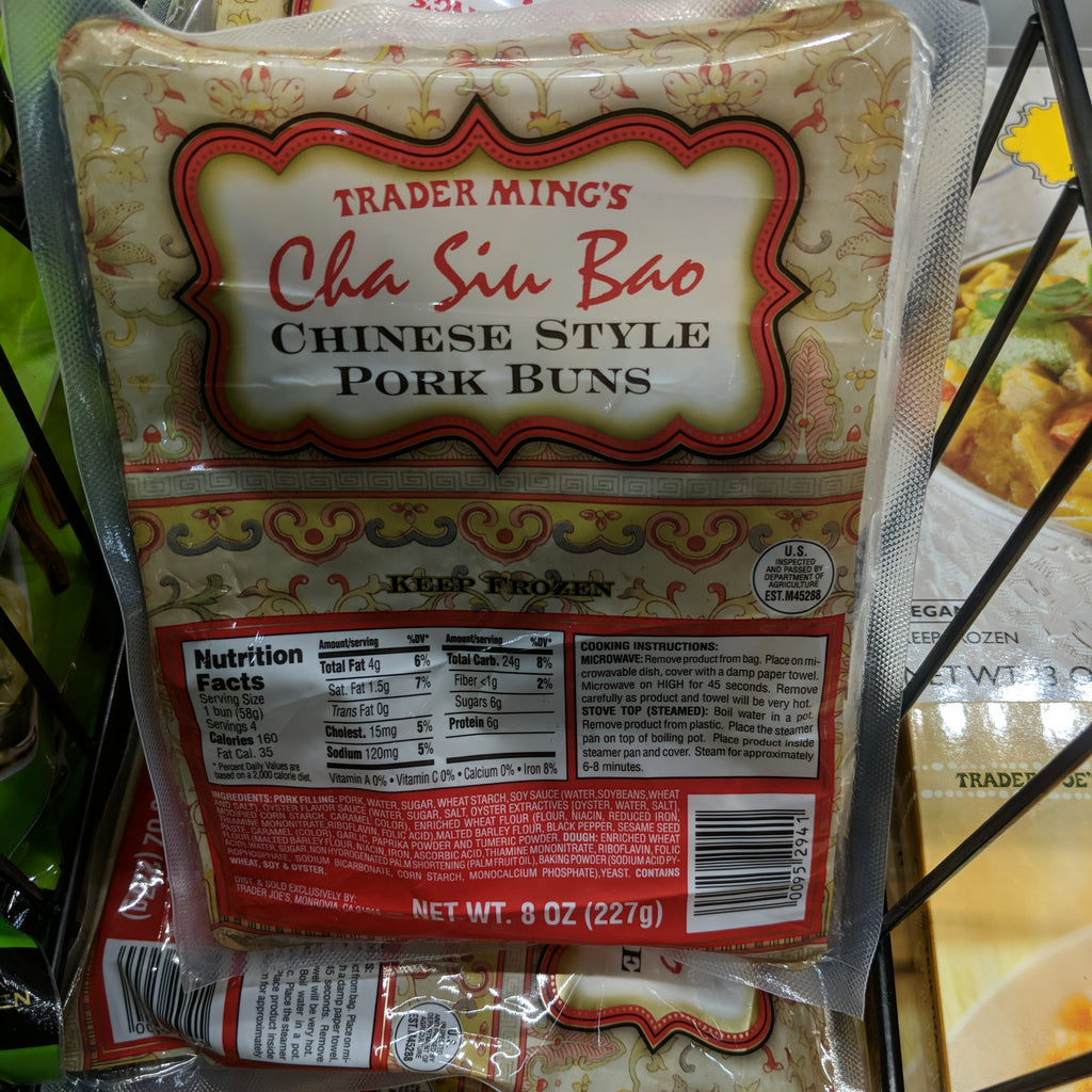 Trader Joe s Cha Siu Bao Chinese Style Pork Buns We ll Get The Food