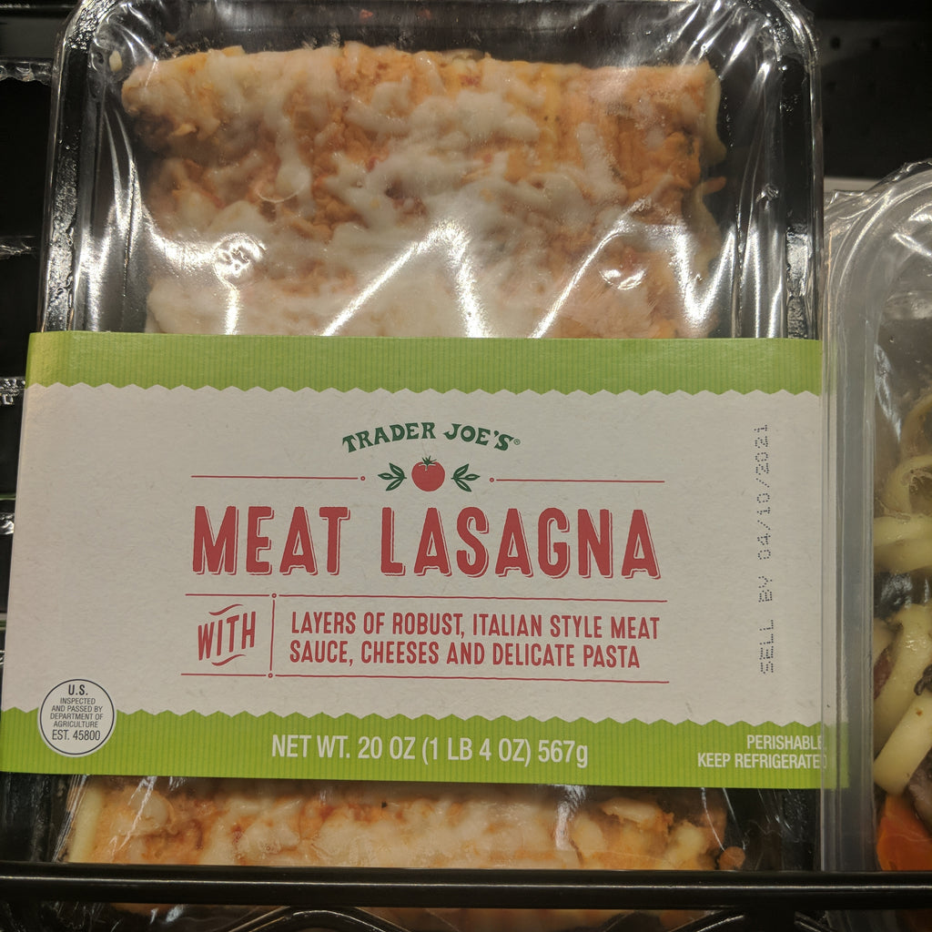 Trader Joe's Meat Lasagna We'll Get The Food