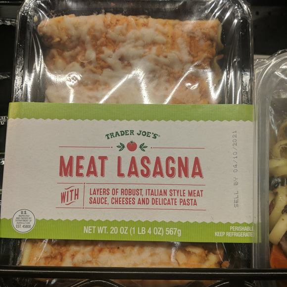 Trader Joe's Meat Lasagna