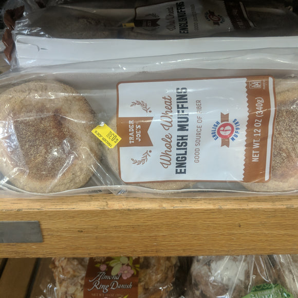 Trader Joe's Whole Wheat English Muffins