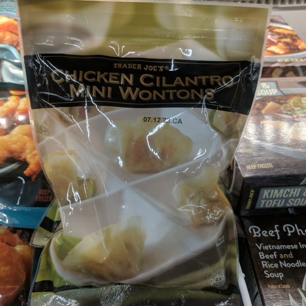 Trader Joe's Chicken Cilantro Mini Wontons We'll Get The Food