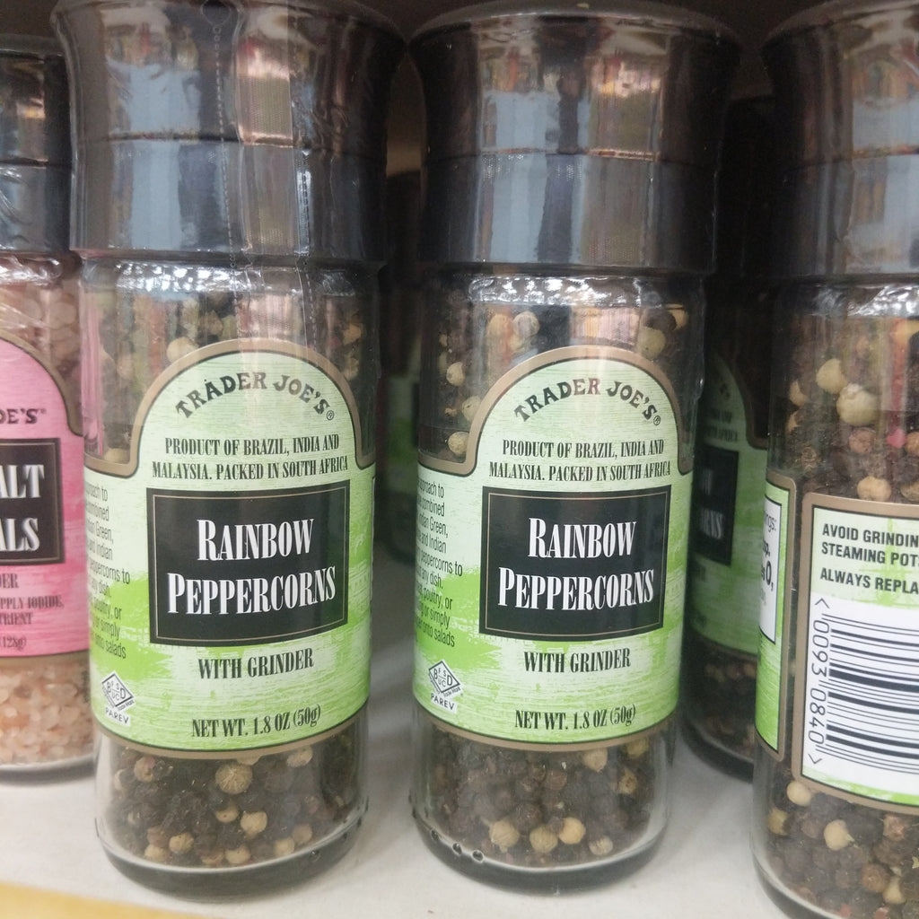 Sophia S&P Grinder - Rainbow Peppercorns – Sophia Foods