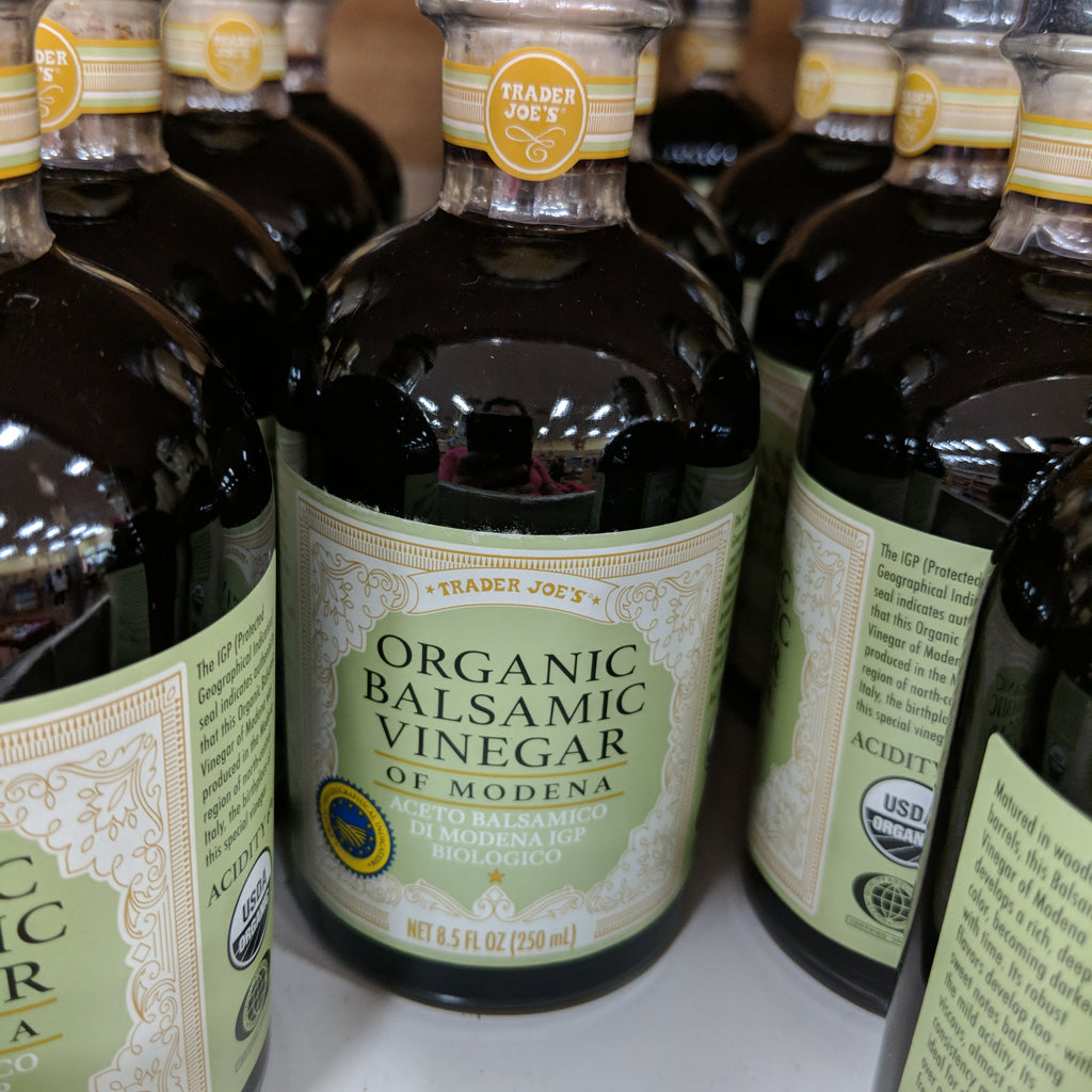 Trader Joe's Organic Balsamic Vinegar (Large) We'll Get The Food