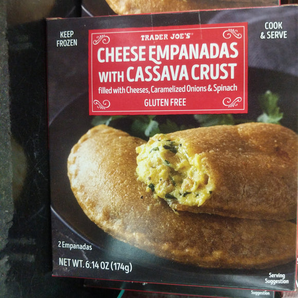 Trader Joe's Cheese Empanadas (with Cassava Crust)