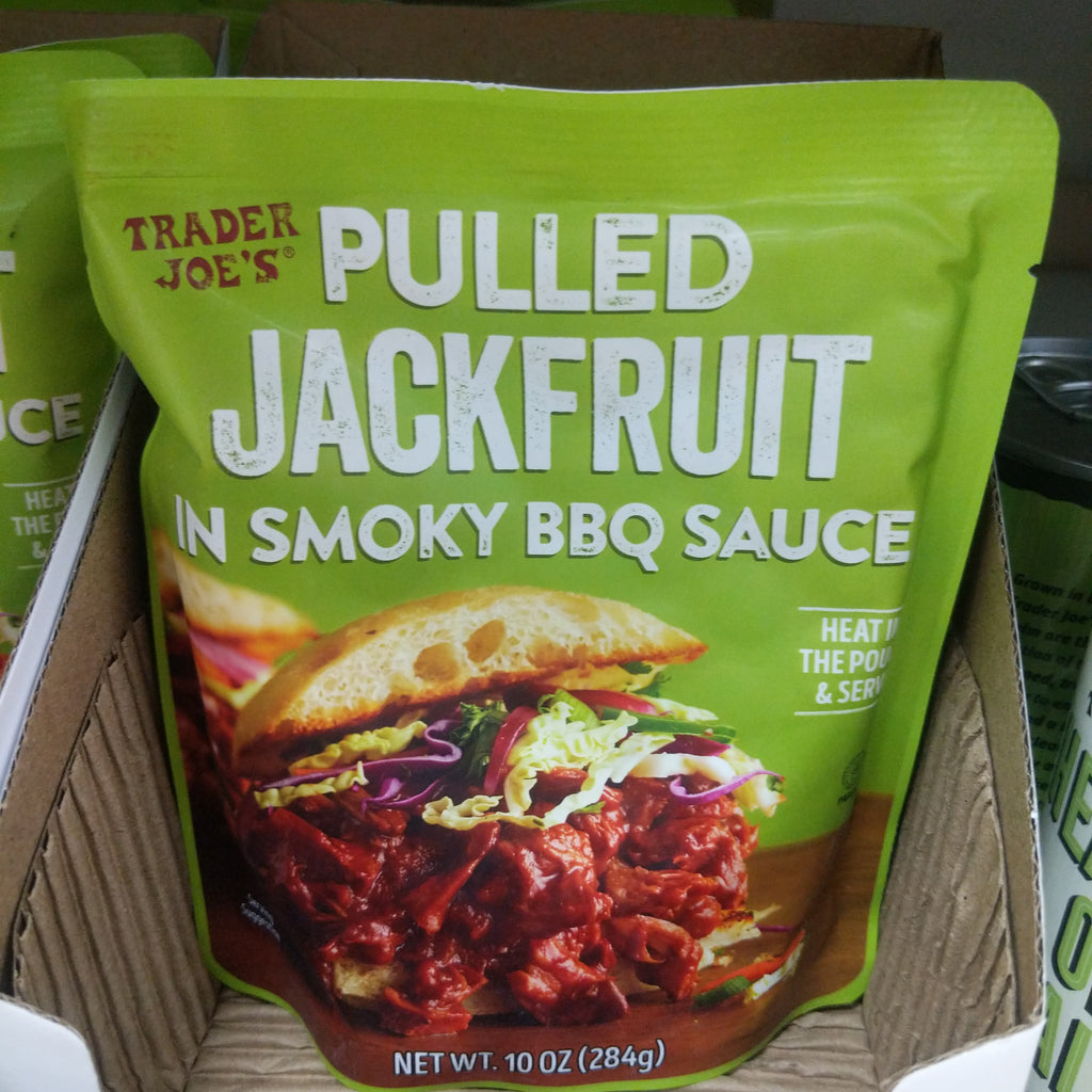 Trader Joe S Pulled Jackfruit In Smoky Bbq Sauce We Ll Get The Food