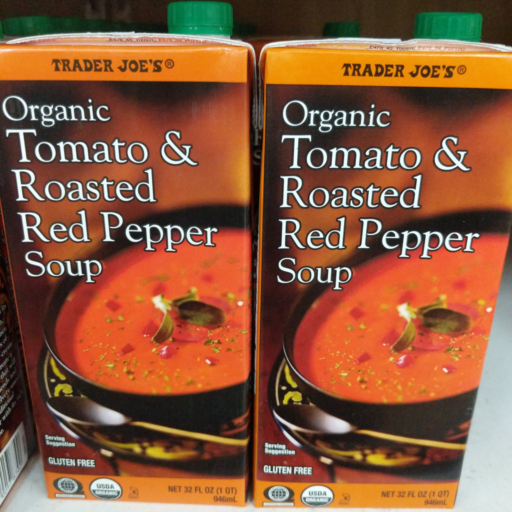 Trader Joe's Organic Tomato and Roasted Red Pepper Soup – We'll