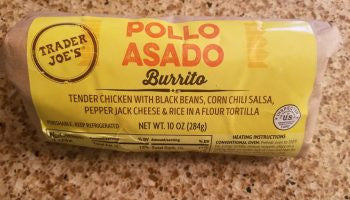 Trader Joe's Chicken Asada Burrito