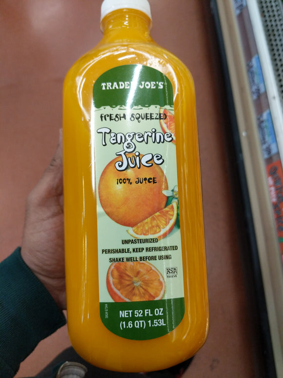 Trader Joe's Tangerine Juice (Half Gallon)