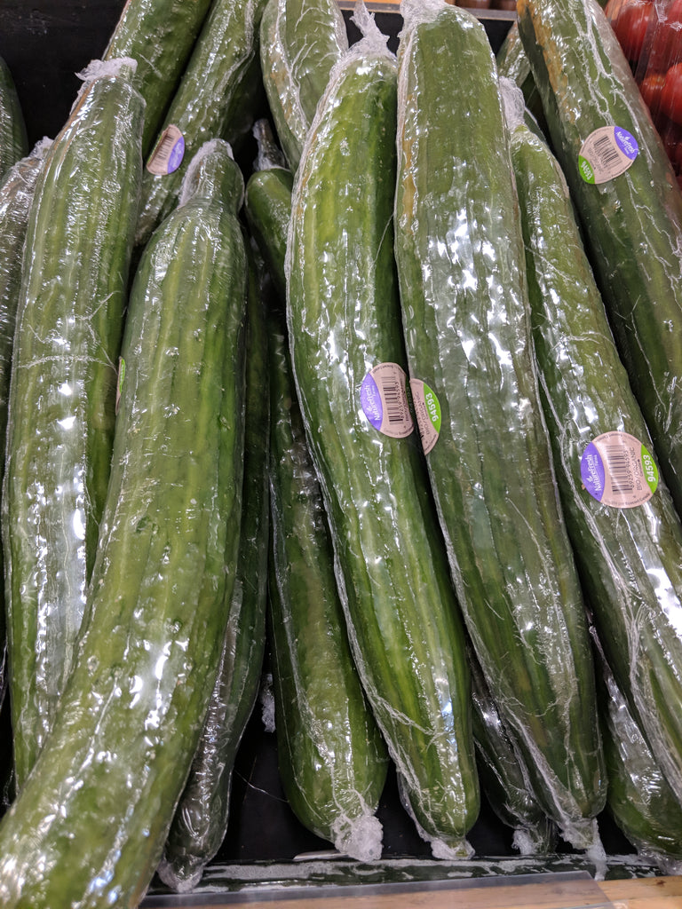 Organic Long English Hot House Cucumber - Each - Safeway