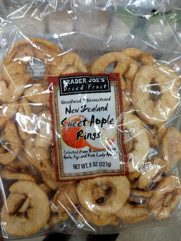 Trader Joe's New Zealand Sweet Apple Rings