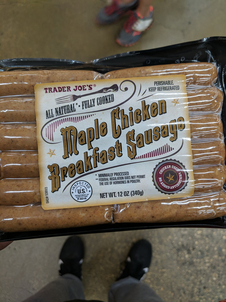 Trader Joe's Chicken and Maple Breakfast Sausage We'll Get The Food