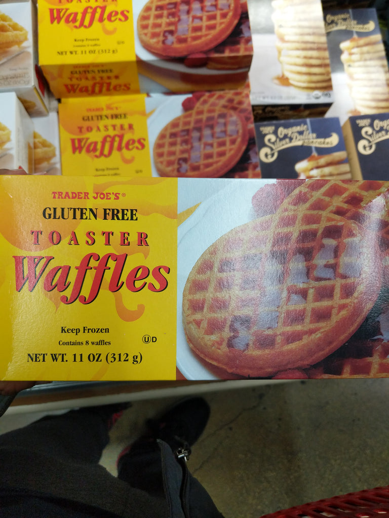 Trader Joe's Wheat Free Toaster Waffles (Gluten Free, Yeast Free) (Fro –  We'll Get The Food