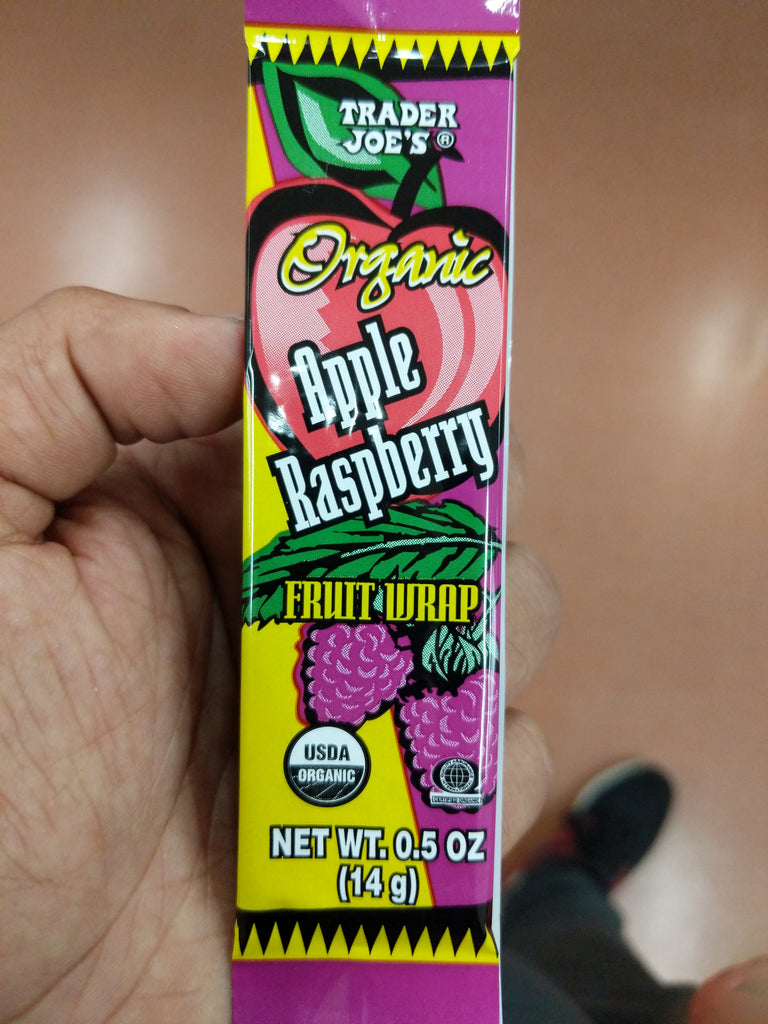 Trader Joe's Organic Dried Fruit Bar (Apple Raspberry) We'll Get The Food