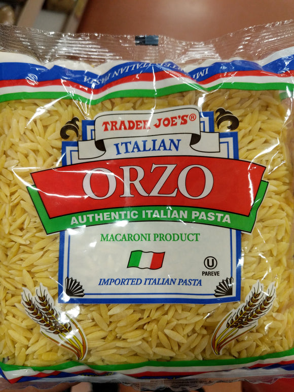 Trader Joe's Italian Orzo Authentic Italian Pasta