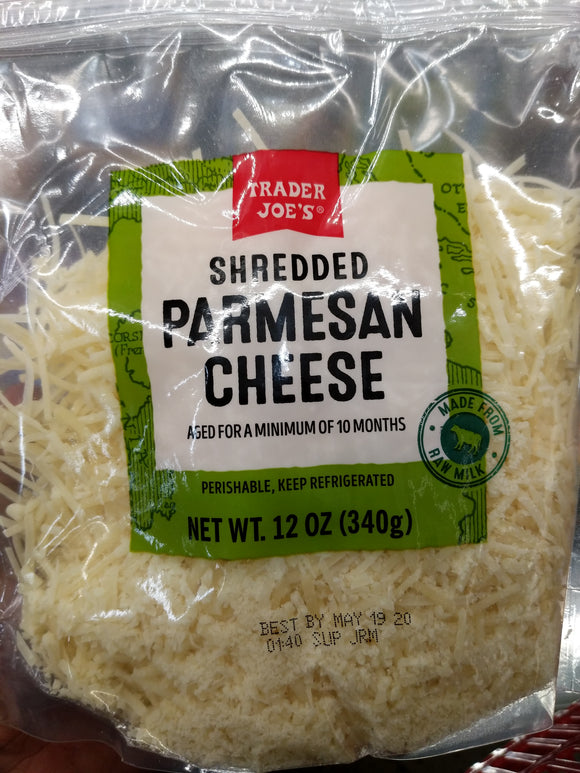 Trader Joe's Shredded Parmesan Cheese