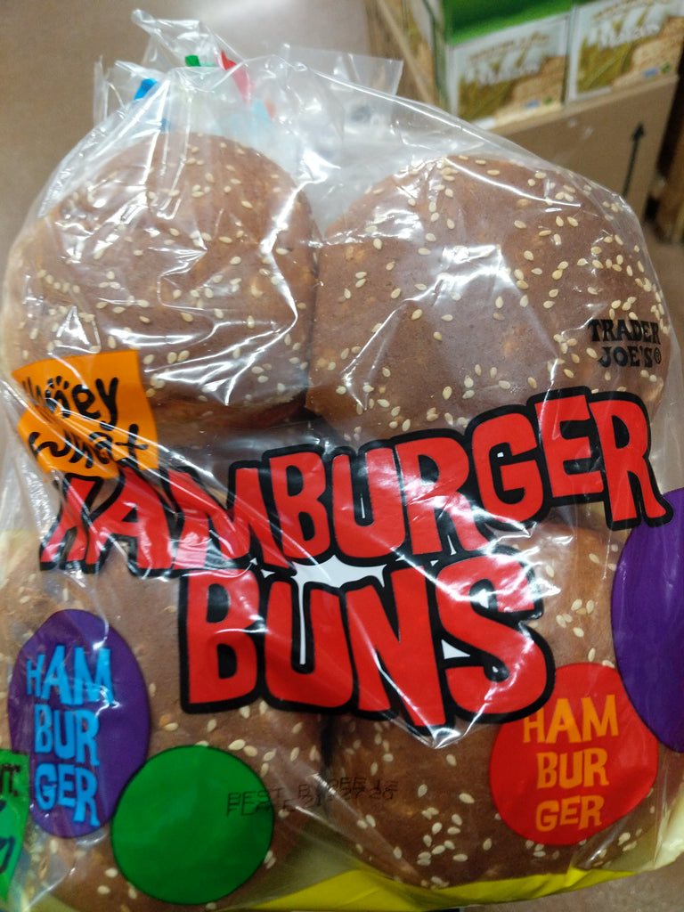 Trader Joe's Honey Wheat Hamburger Buns (8 Count) We'll Get The Food