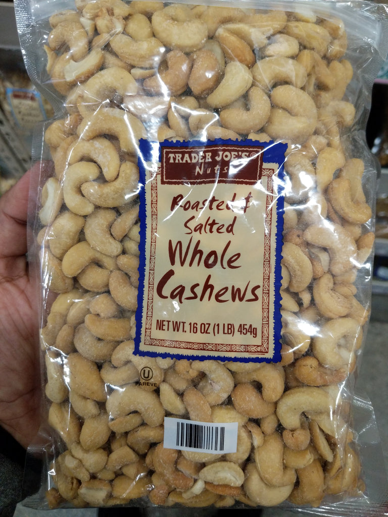 Trader Joe's Roasted and Salted Whole Cashews We'll Get The Food