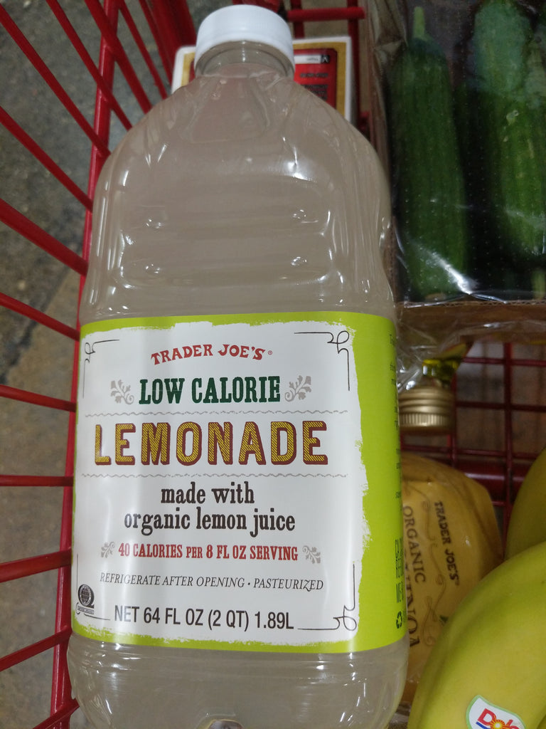 Trader Joe's Low Calorie Lemonade We'll Get The Food