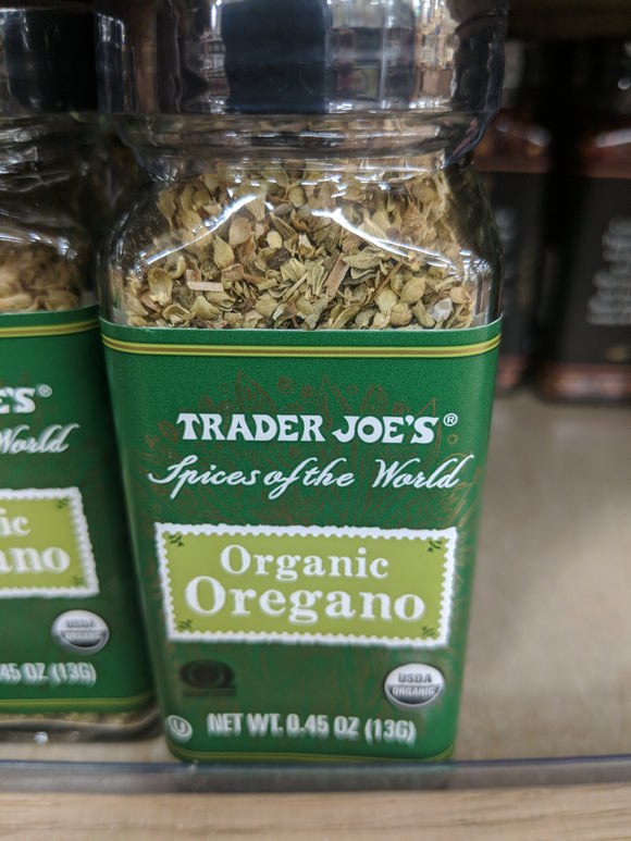 Trader Joe's Organic Oregano (Spices of the World)
