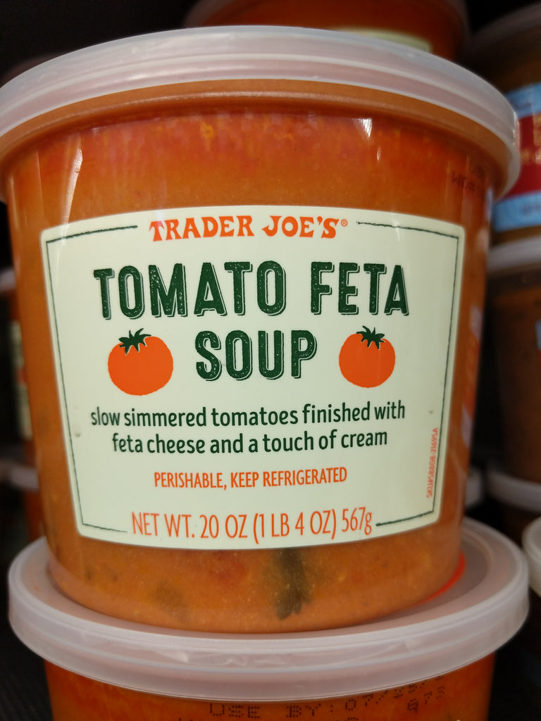 Trader Joe's Tomato Feta Soup (Refrigerated) We'll Get The Food