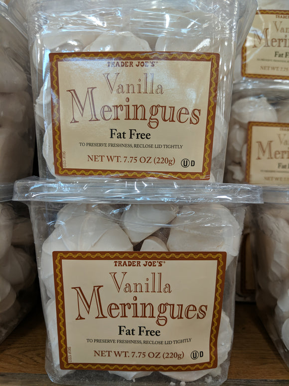 Trader Joe's Fat Free Vanilla Meringues (Kosher)