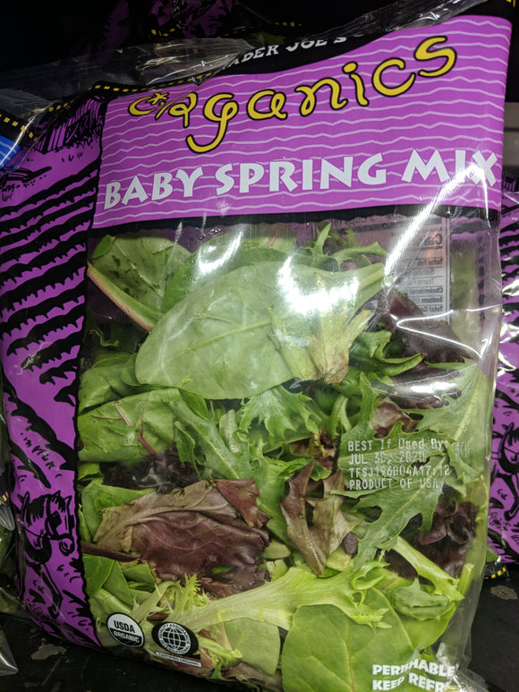 Trader Joe's Spring Mix Salad