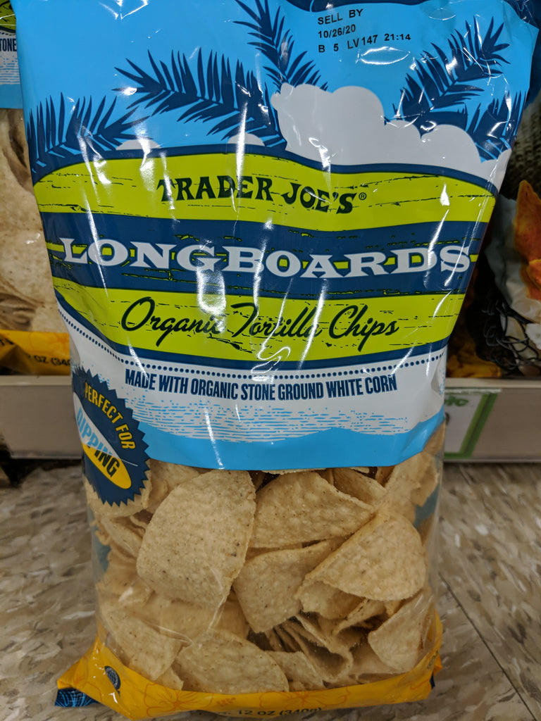 Trader Joe's Organic Longboard Tortilla Chips We'll Get The Food