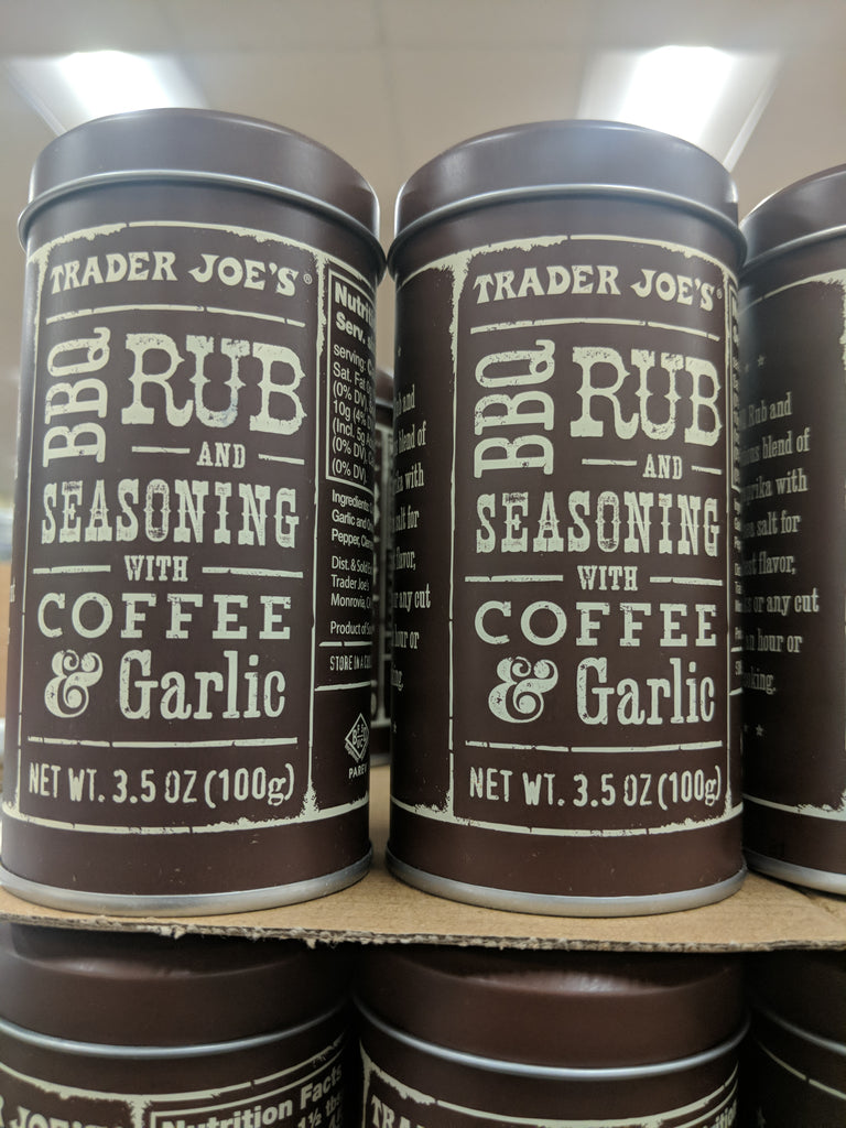 What's Good at Trader Joe's?: Trader Joe's BBQ Rub and Seasoning with Coffee  & Garlic