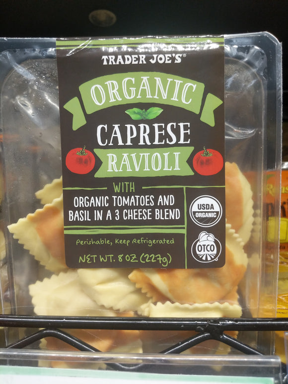 Trader Joe's Organic Caprese Ravioli