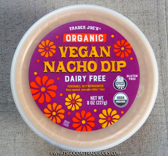 Trader Joe's Organic Vegan Nacho Cheese Dip (Dairy Free)