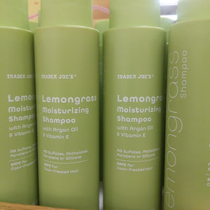 Trader Joe's Lemongrass Moisturizing Shampoo with Argan Oil and Vitamin E