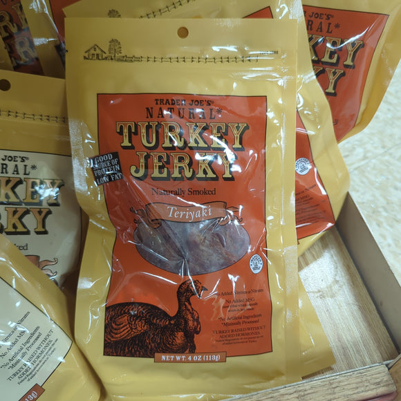 Trader Joe's Natural Turkey Jerky (Teriyaki)