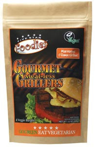 Grillers Vegan Meatless Patties (Marinated and Flame Grilled) (4 Count) (Frozen)