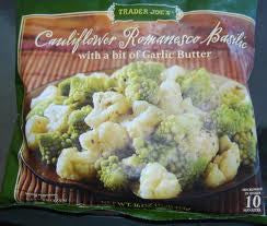 Trader Joe's Cauliflower Romanesco Basilic (w/ a Hint of Garlic Butter) (Frozen)
