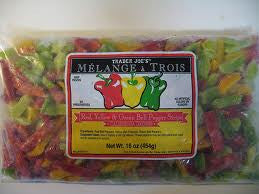 Trader Joe's Melange a Trois Bell Pepper Mix (Red, Yellow, and Green Bell Peppers) (Frozen)