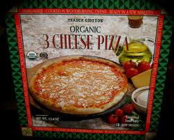 Trader Joe's Organic 3 Cheese Pizza (Frozen)