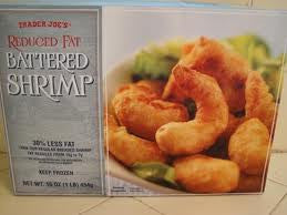 Trader Joe's Reduced Fat Battered Shrimp (Frozen)