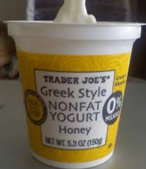 Trader Joe's Greek Style Nonfat Yogurt (Honey)