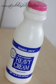 Trader Joe's Heavy Cream (Grade A, Pasteurized)