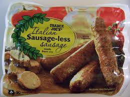 Trader Joe's Italian Sausage-less Sausage (Made from soy!)