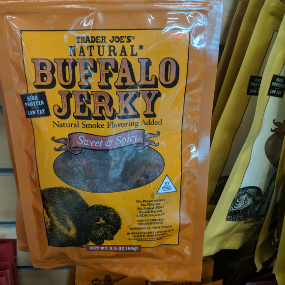 Trader Joe's Natural Buffalo Jerky (Sweet & Spicy)