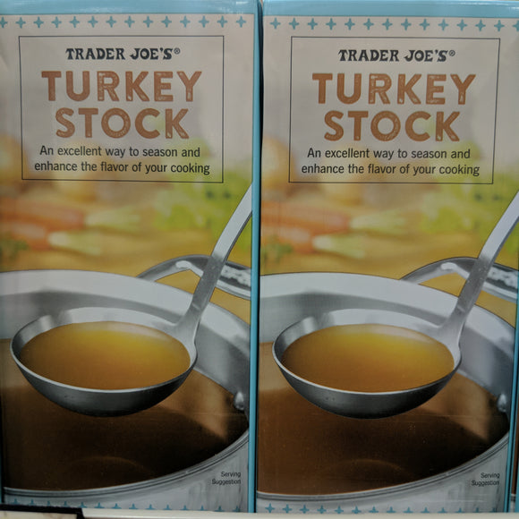 Trader Joe's Natural Turkey Stock