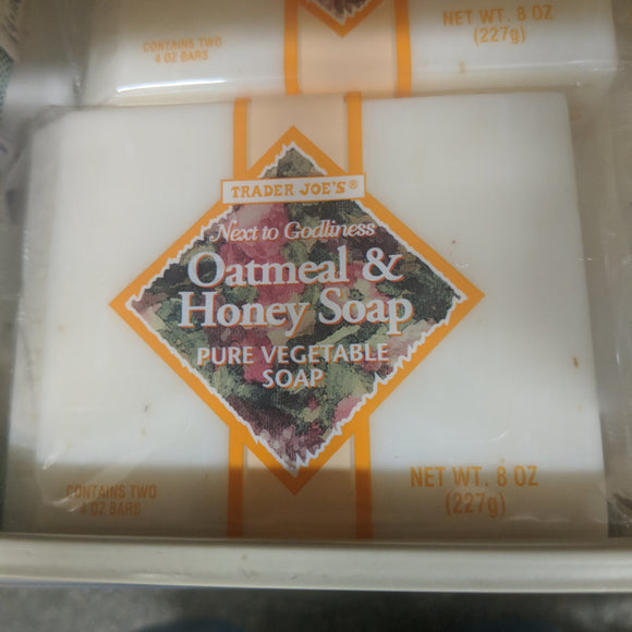 Trader Joe's Next to Godliness Oatmeal Honey Soap